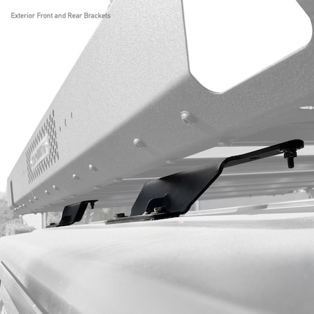 Go Rhino 07-18 WRANGLER JK MOUNTS TO ROOF AND ROLL BARS BLACK MOUNT KITS 5910013T